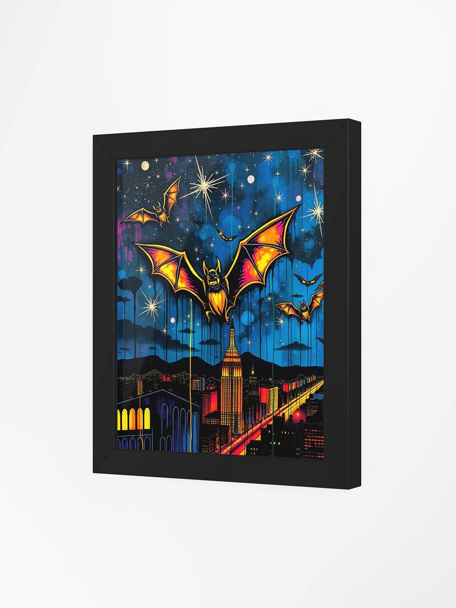 Starry City Bats Framed Poster product image (14)