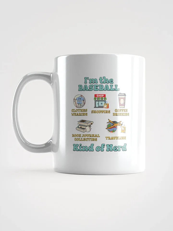 Im The Baseball Kind Of Nerd Playful Mug product image (1)