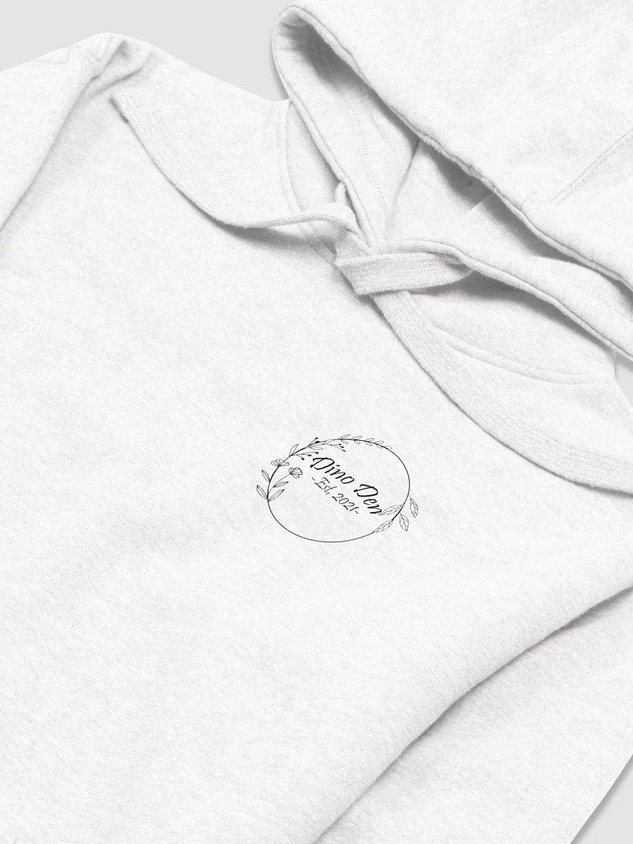 White and Black Dino Den Hoodie product image (3)