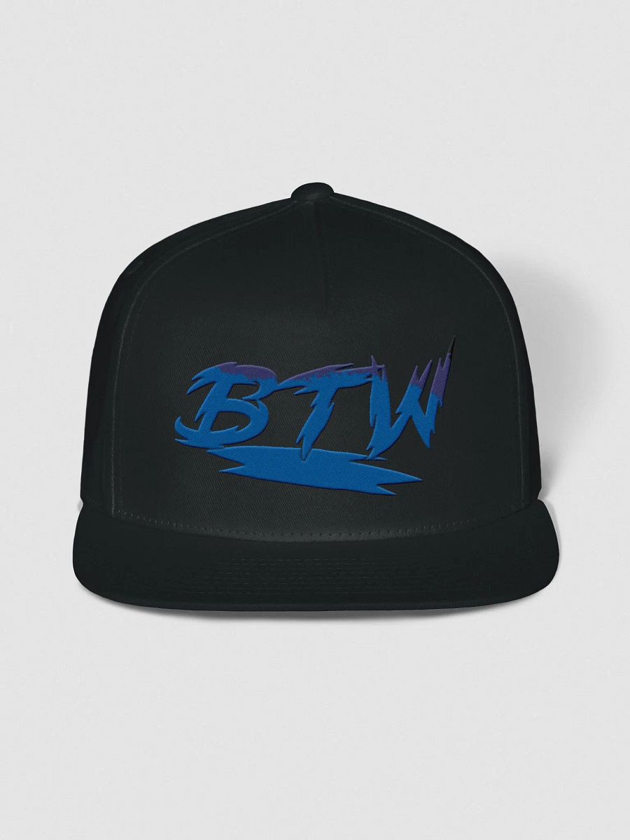 BTW Yupoong flat snapback hat product image (2)