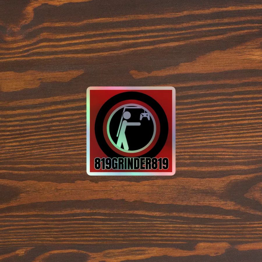 819GRINDER819 Holographic Gaming Sticker Set product image (5)