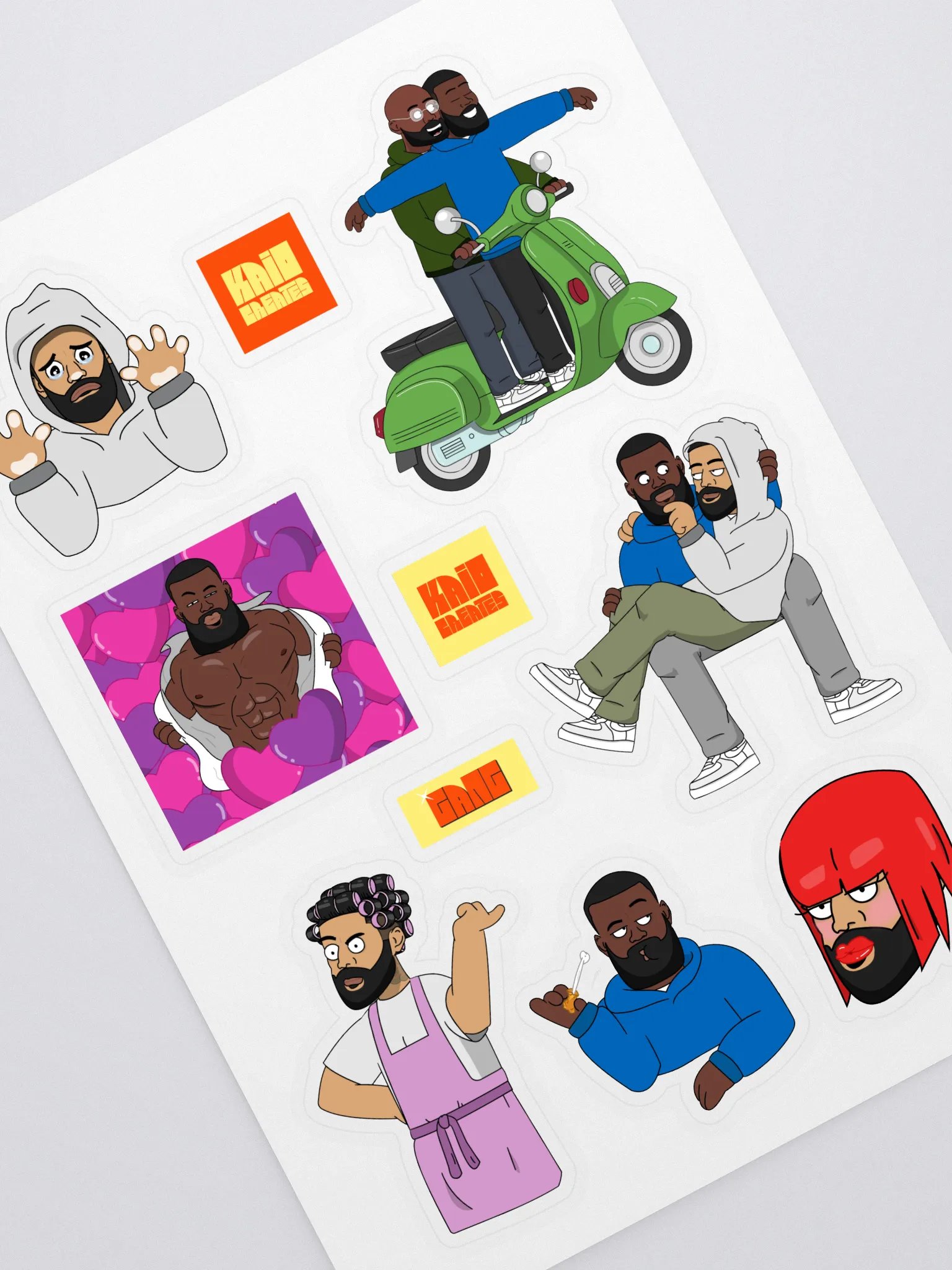 SNG Sticker Sheet #3 product image (1)