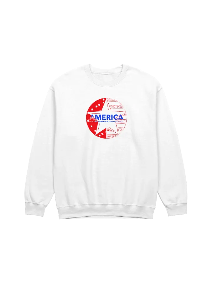 America Star Crewneck Sweatshirt product image (7)