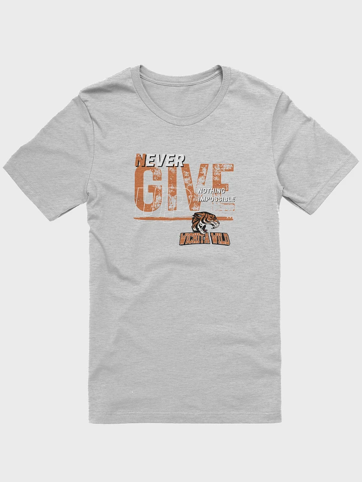 Wichita Wild Never Give Up Tee product image (4)