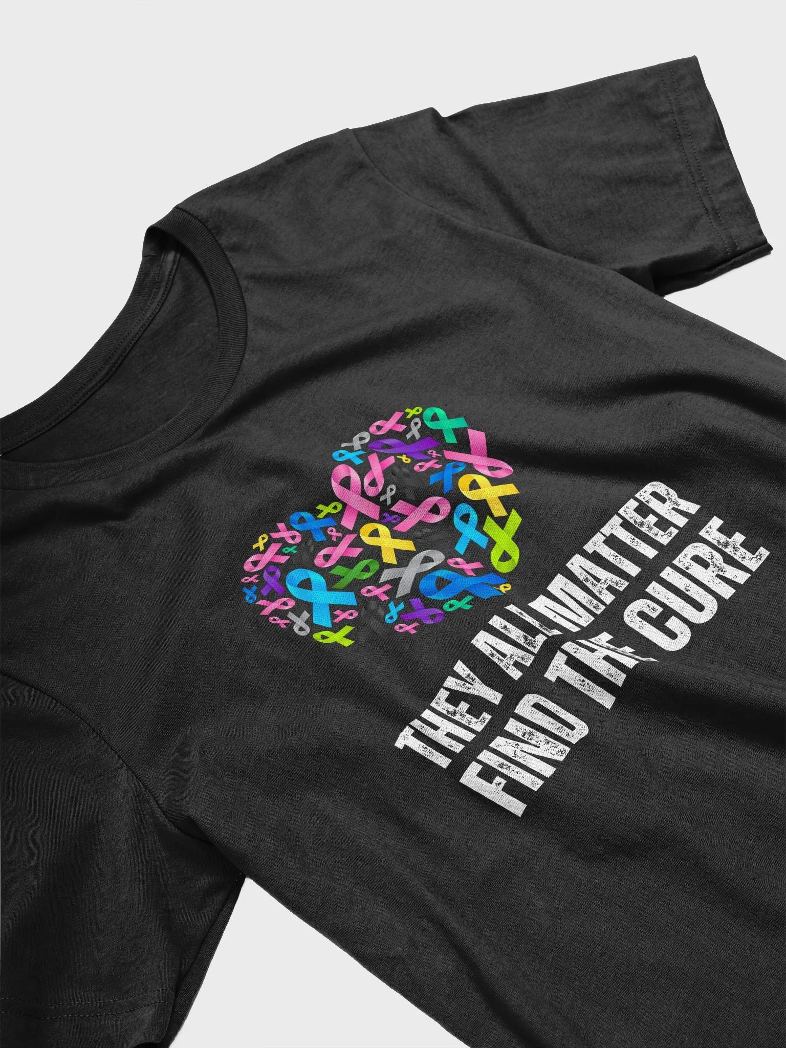 Cancer Awareness T-Shirt, Cancer Support Tee, Unisex Cancer Shirt, Cancer Fighter Gift, They All Matter Shirt product image (3)