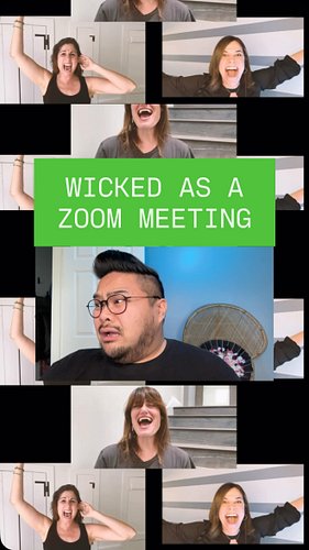 This could have been an email

Wicked if it was on zoom

@universalpictures @wickedmovie @wickedthesoundtrack