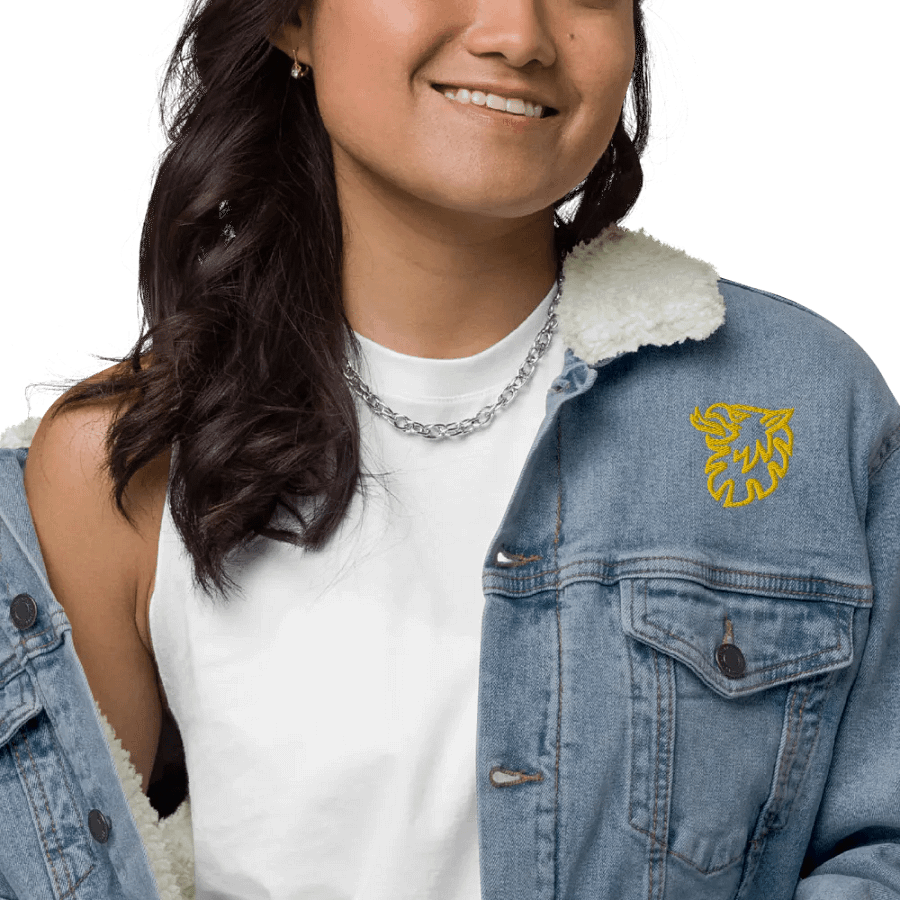 Sherpa Denim Jacket by Threadfast Apparel 372J/Gripen Yellow product image (3)