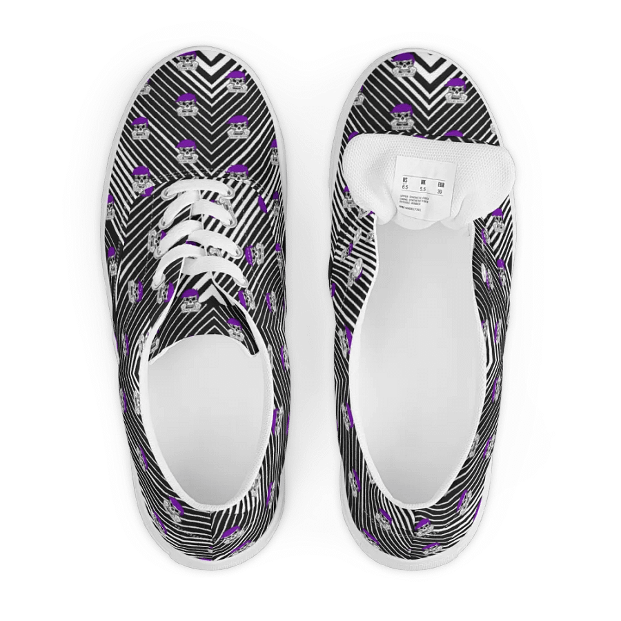 Enigma Nation Women's Lace-Up Canvas Shoes product image (9)
