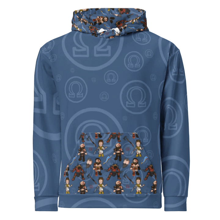 God of War Patterned Hoodie (dark) product image (1)