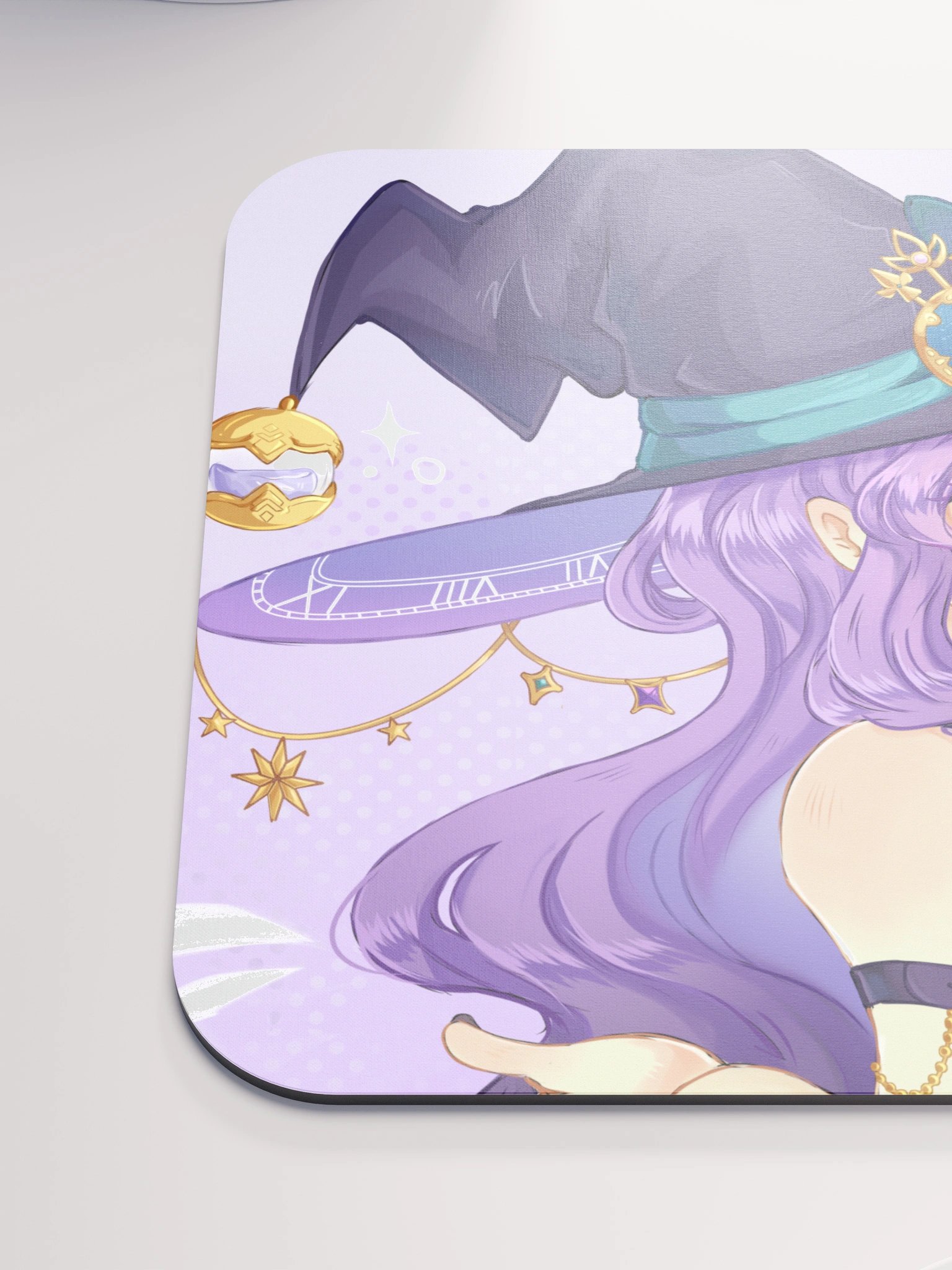 "Peace to You" Constellation Sorceress Starfire Mouse Pad product image (6)