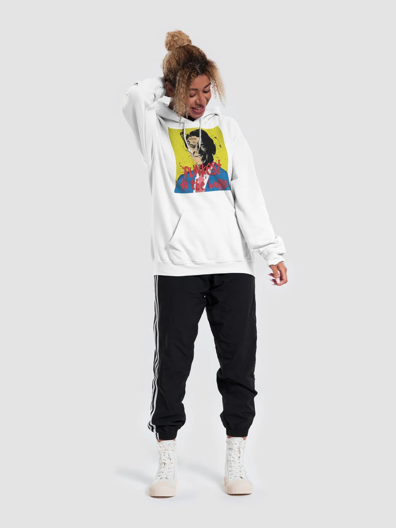 Punkest in the World. Cringe Punk Hoodie product image (5)