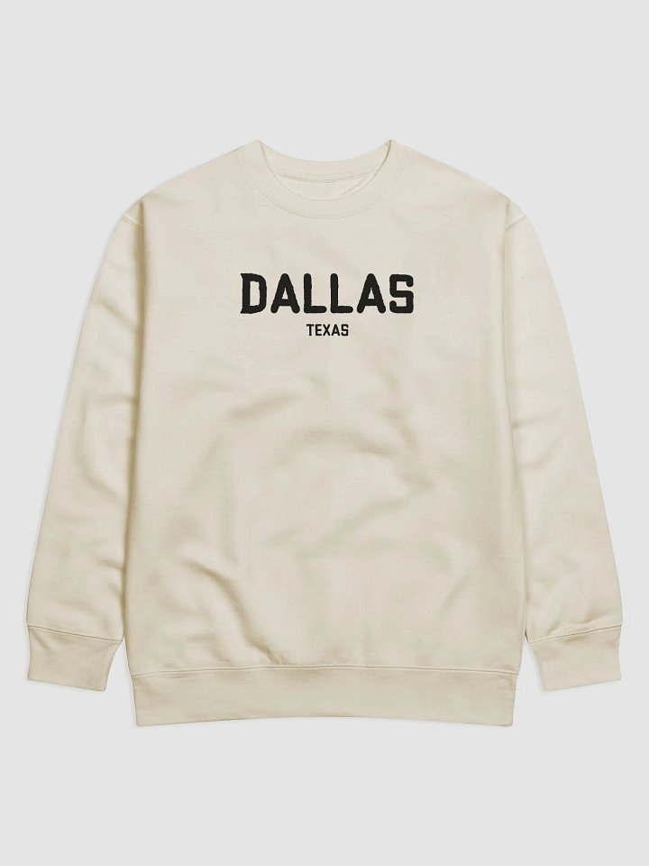 Midnight Black Premium Sweatshirt Dallas Texas Unisex Gift product image (1)