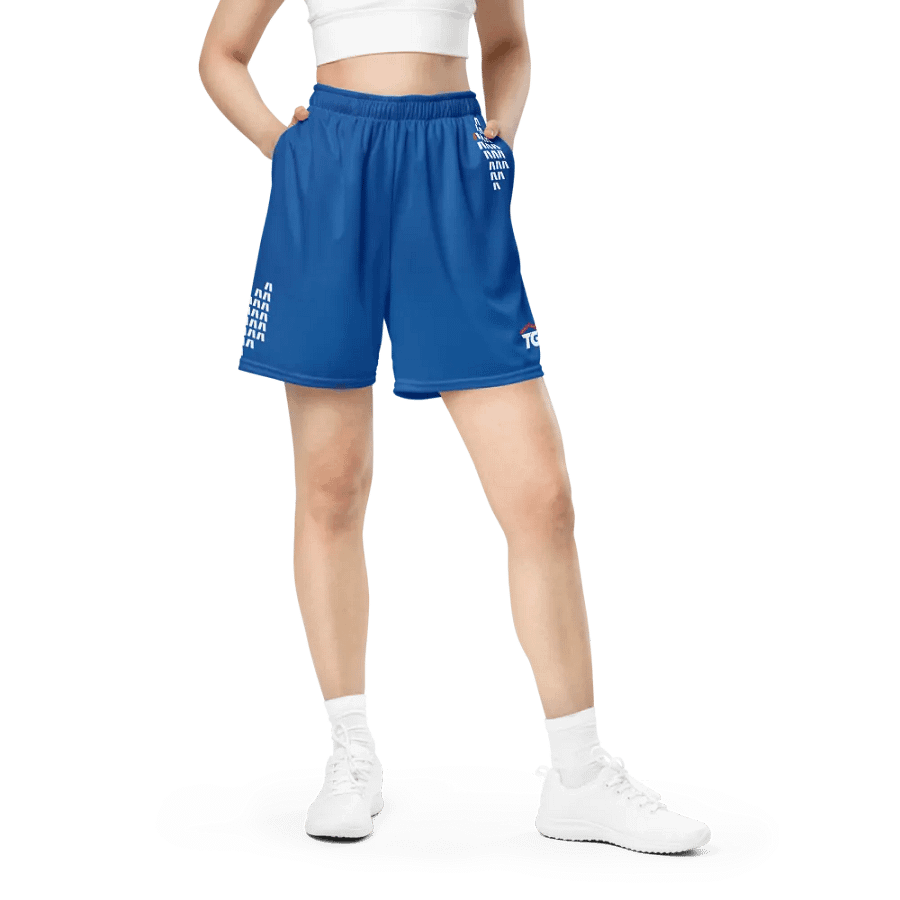 TG Unisex Mesh Gym Shorts product image (11)