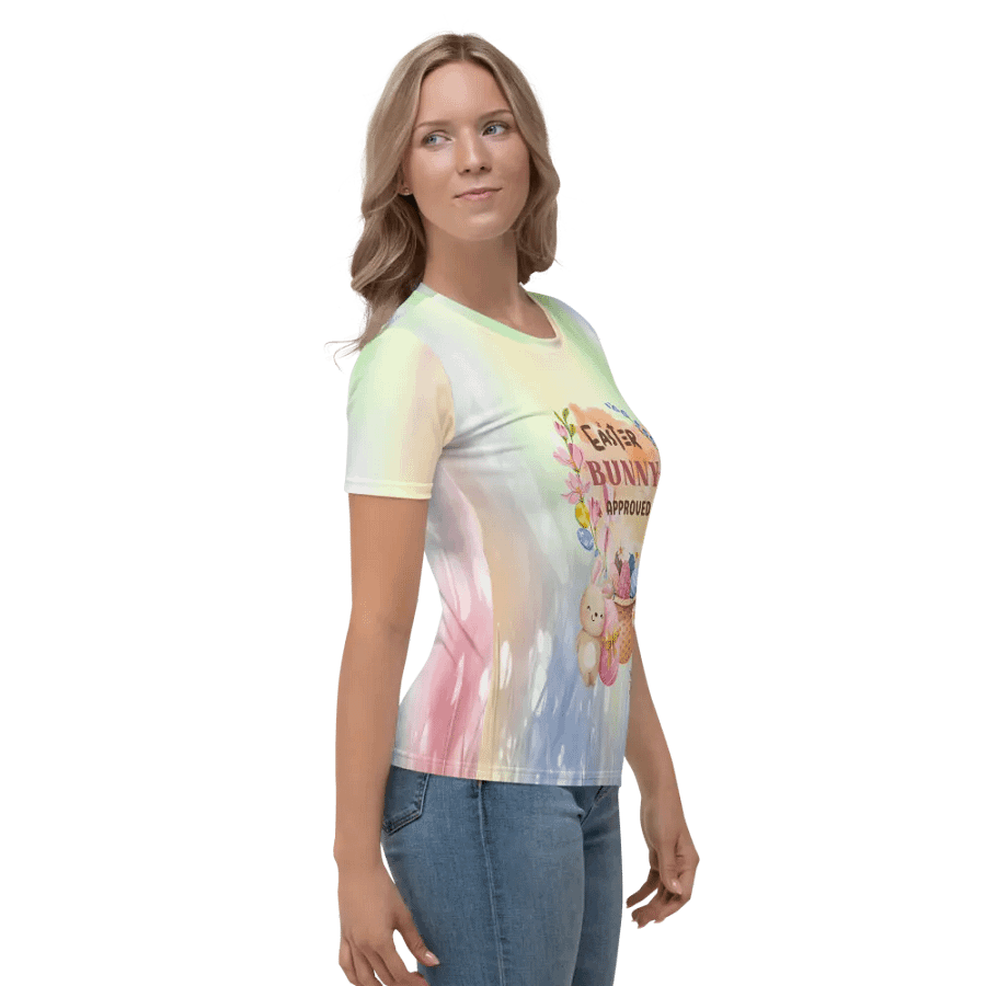 Easter Bunny Approved All Over Print T-shirt product image (3)
