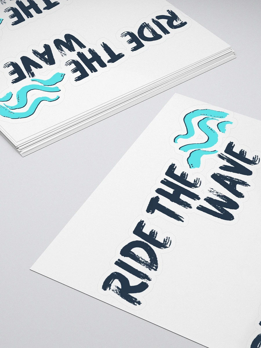 Ride the wave stickers product image (4)
