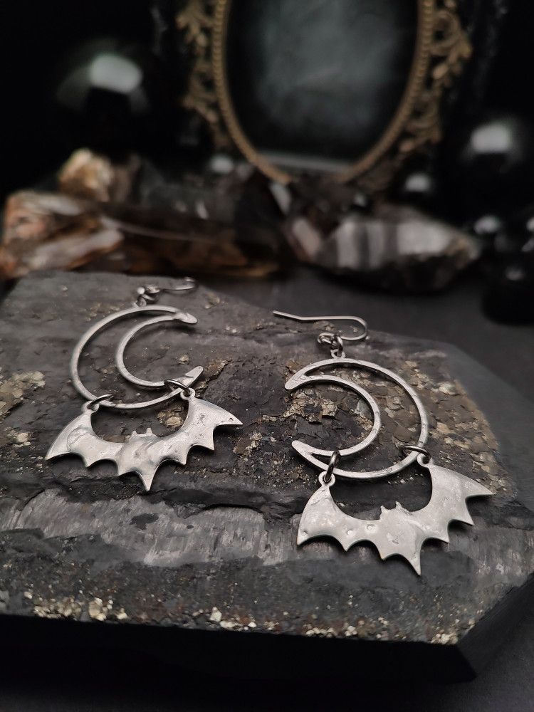 Earrings Bats - Batty Moons product image (2)
