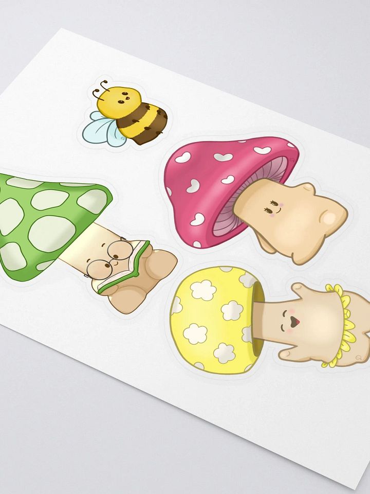 Mushy Friends Sticker Sheet product image (2)