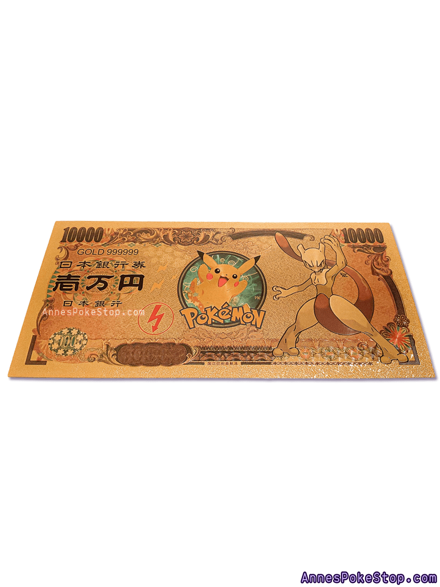 24k Banknote Collectable - Mewtwo product image (1)