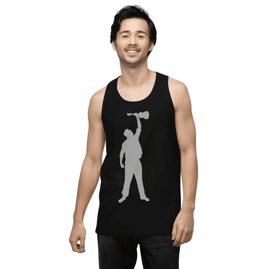 Epic Ukulele Silhouette Tank Top product image (3)
