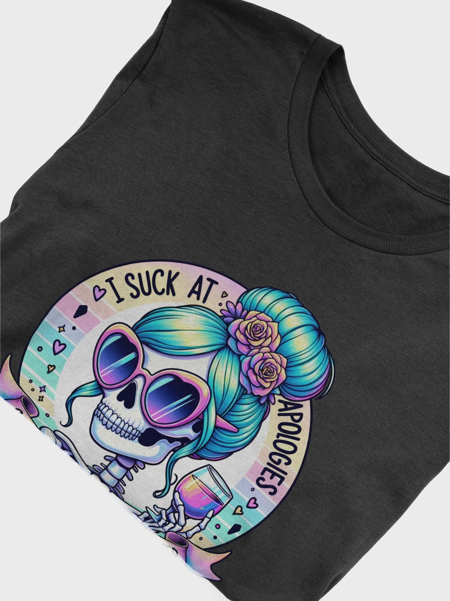 Sassy Skeleton Apology T-Shirt product image (55)