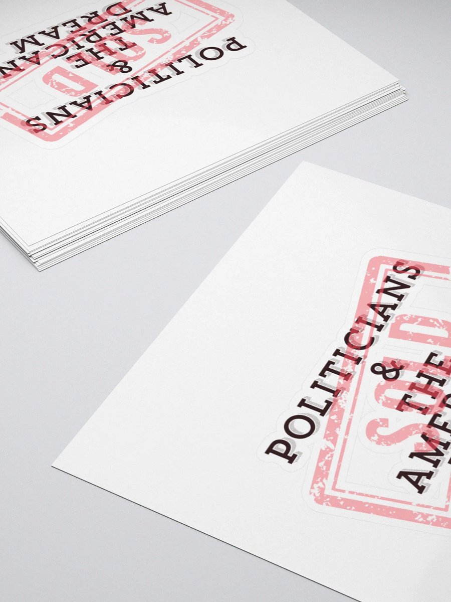 The American Lie - sticker product image (11)