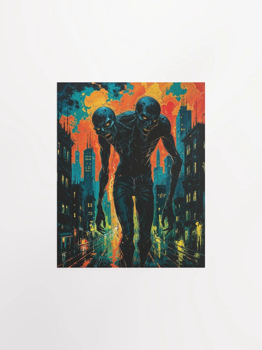 Monstrous Cityscape Poster product image (18)