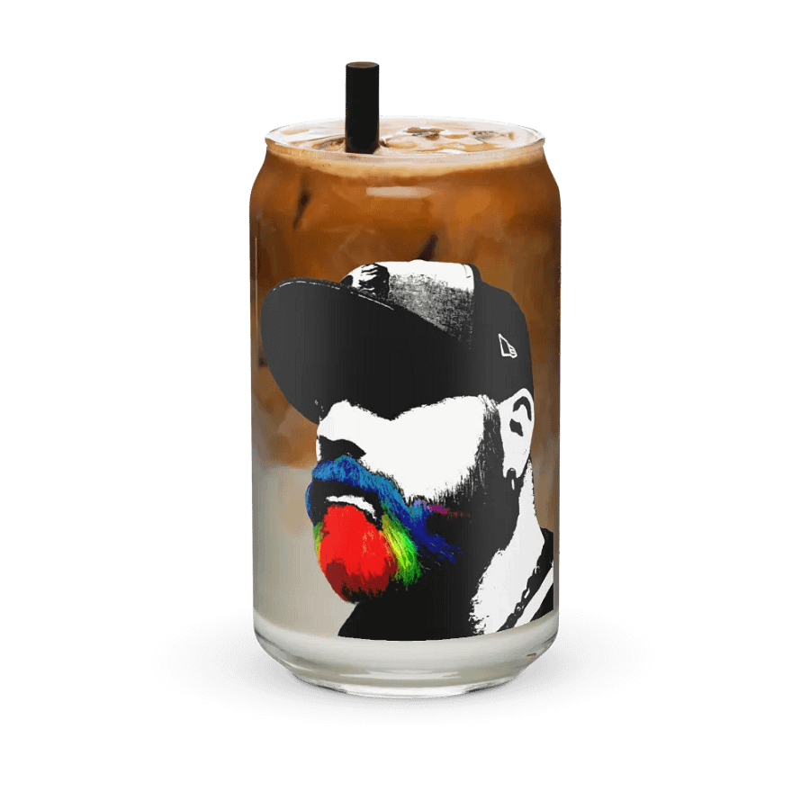 RainbowBeard OG Can-Shaped Glass product image (6)