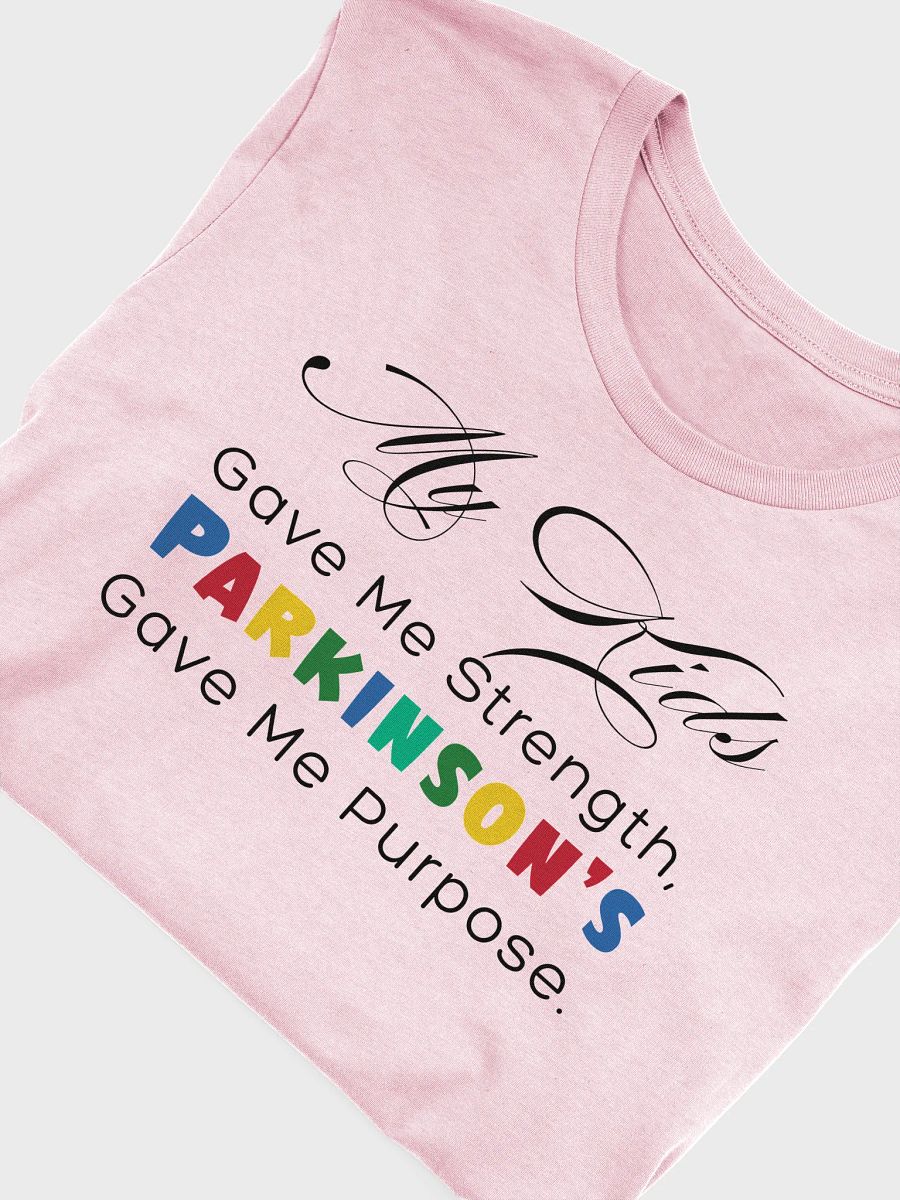 Parkinson’s Kids Parent Purpose Bella Canvas T-shirt product image (7)