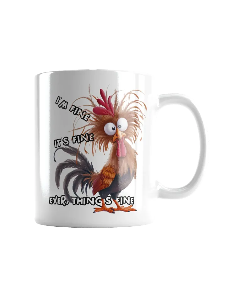 It's Fine Crazy Rooster Mug product image (1)