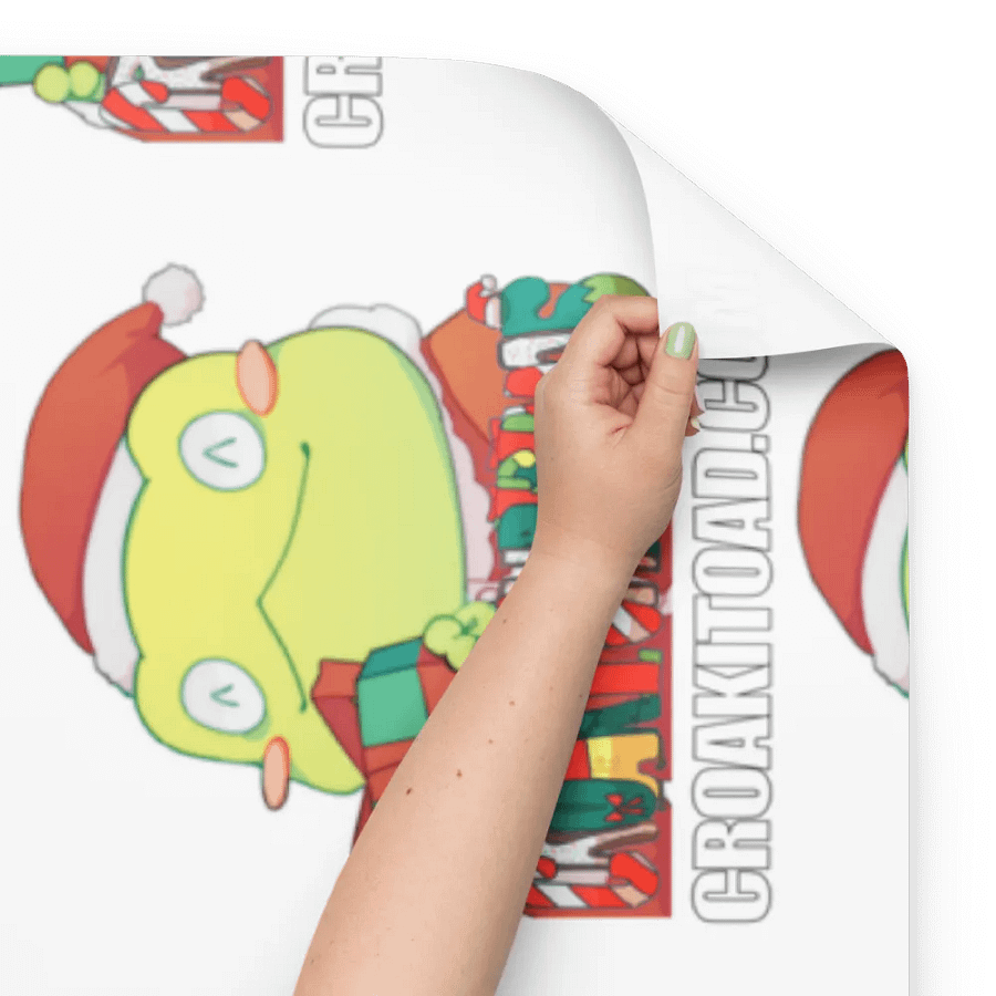 Croakitoad Wrapping Paper product image (9)