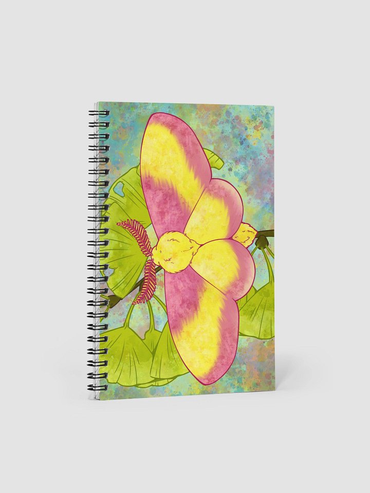 Rosey Moth Notebook product image (1)