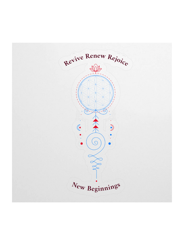 Geometric Harmony Kiss-Cut Stickers product image (1)