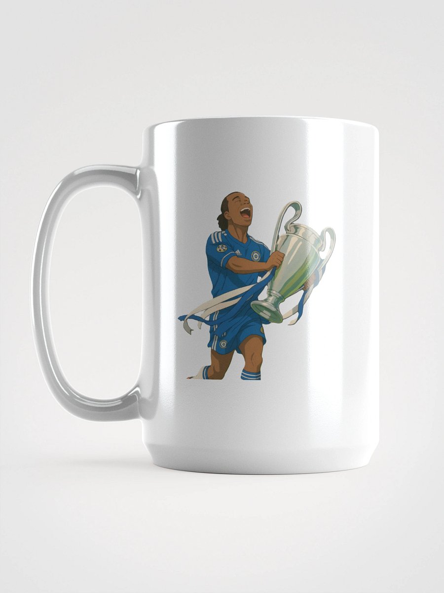 Glossy Mug - Didier Drogba Champions League Trophy - Iconic Moment - Chelsea (Various Colours) product image (6)