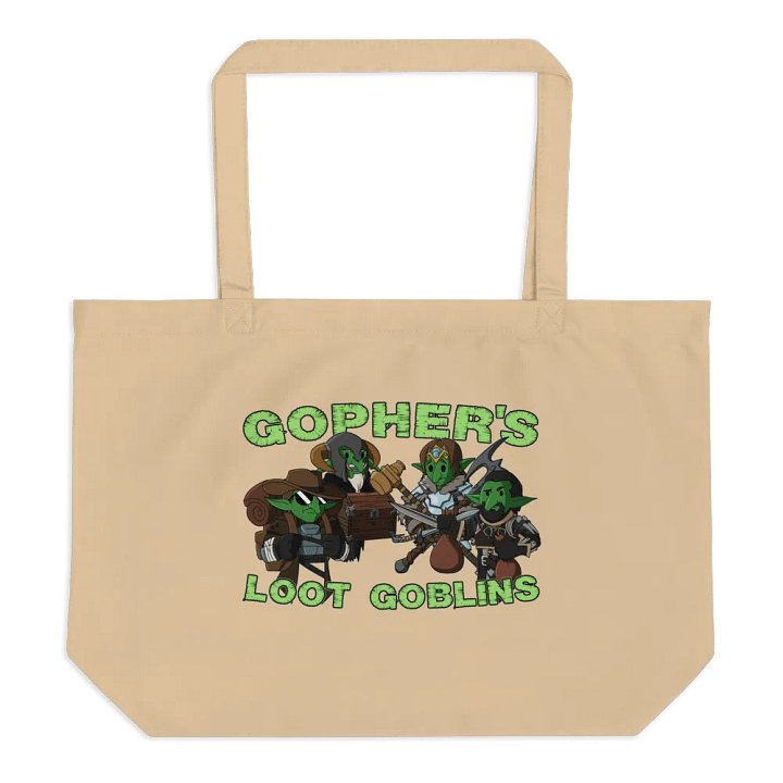 Gopher's Green Loot Goblins Tote product image (1)