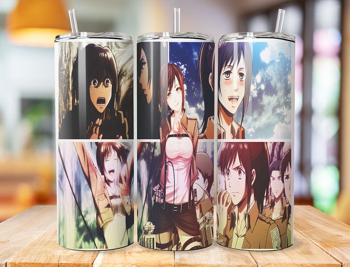Sasha Blouse 20 oz Stainless Steel Tumbler – Attack on Titan Potato Girl Design product image (1)