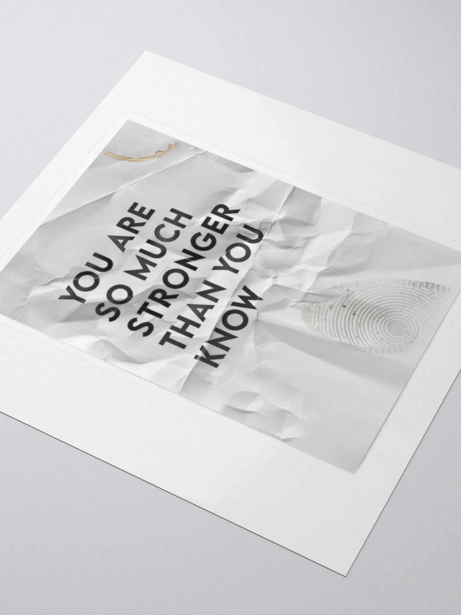 Stronger Than You Know - Sticker product image (3)