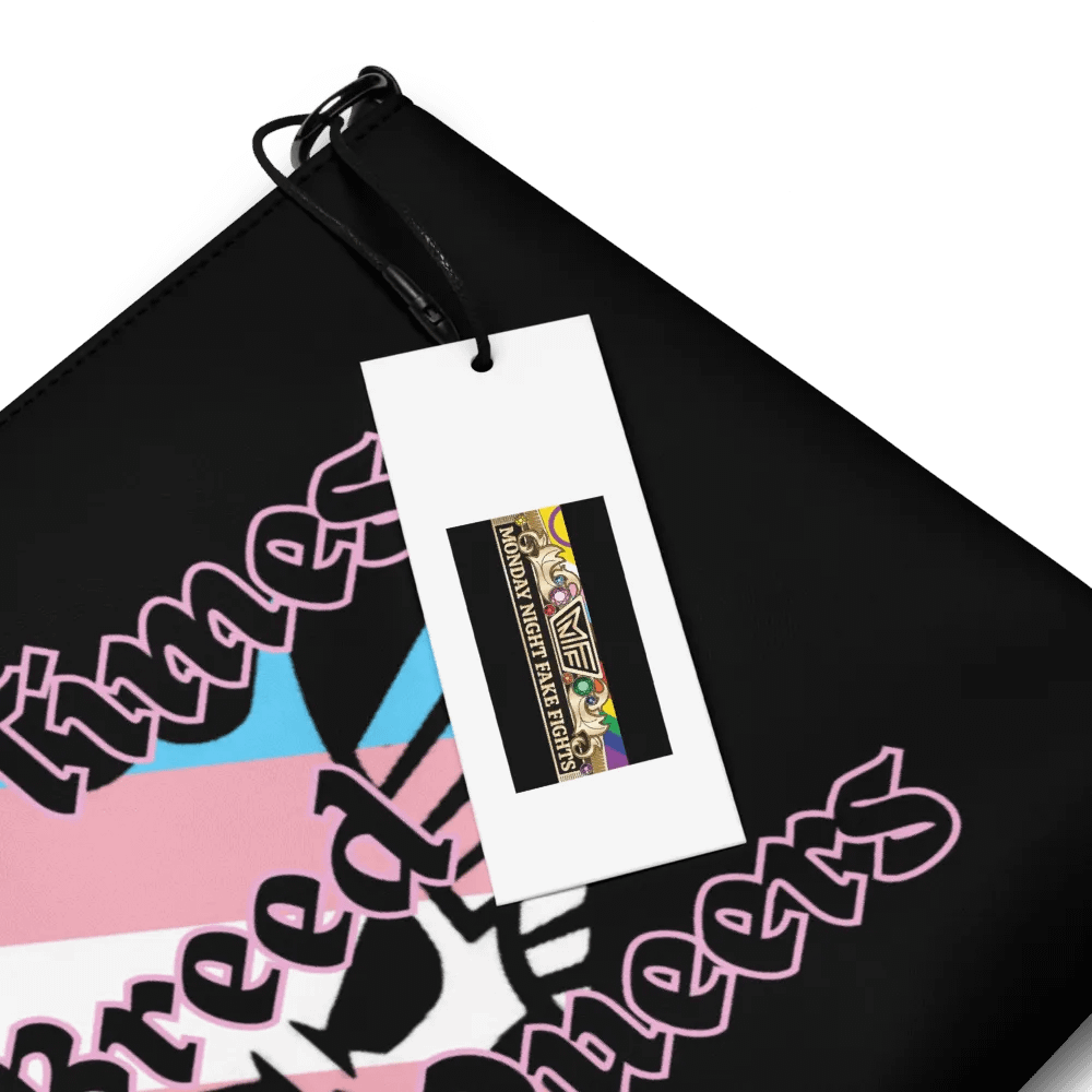 Hard Times Pink and Black Bag product image (8)