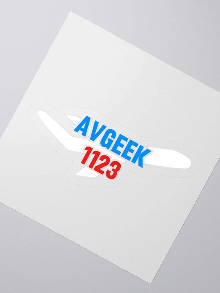 Avgeek1123 Plane Symbol Sticker product image (6)