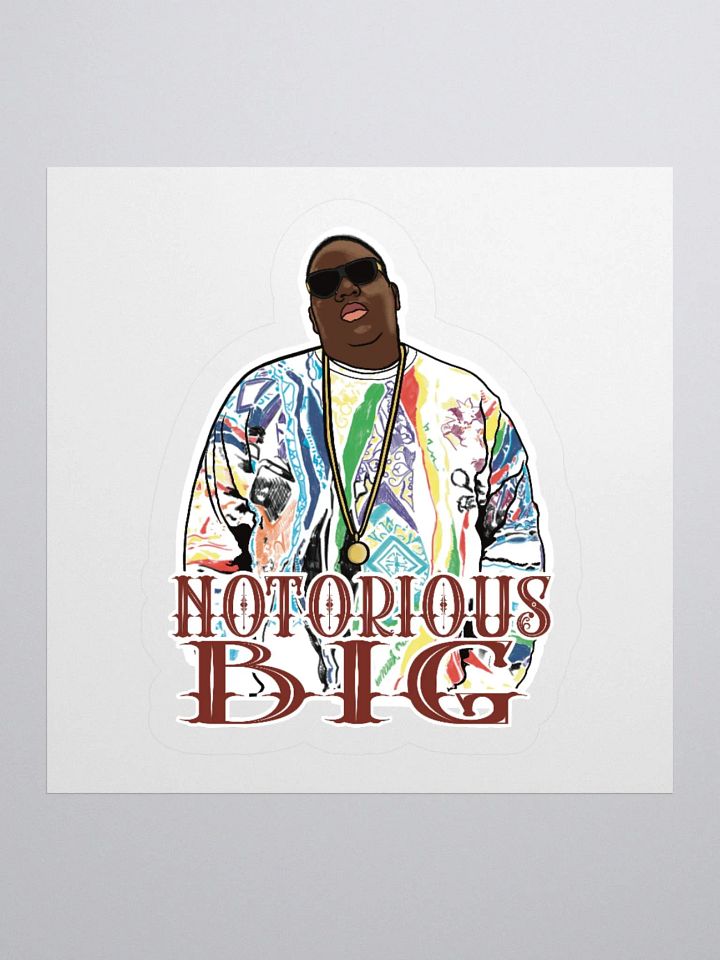 Biggie Smalls Sticker #2 product image (1)