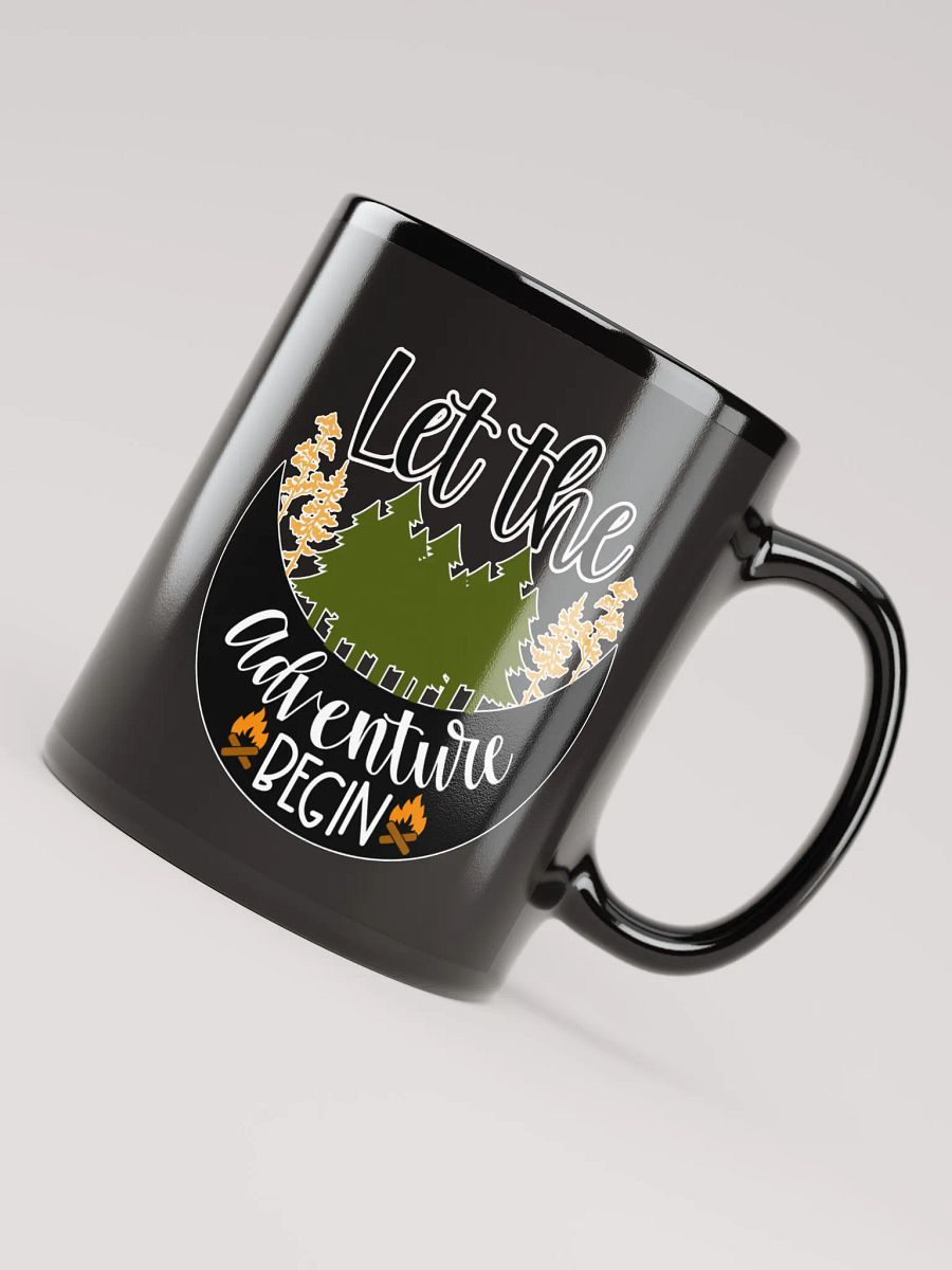 Adventure Awaits Black Coffee Mug product image (8)