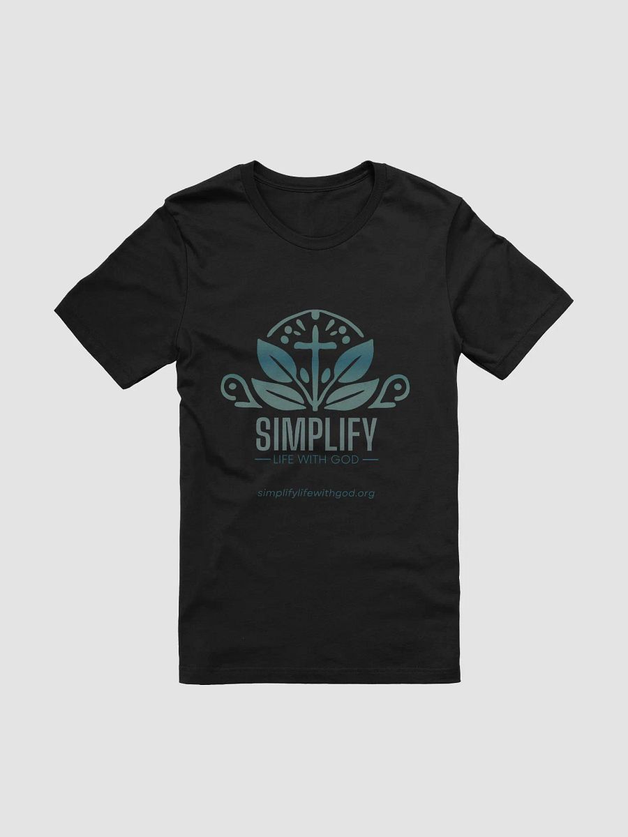 Simplify Life With God T-Shirt – Bella+Canvas product image (1)