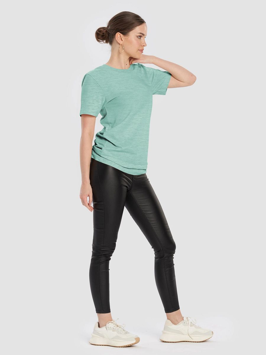 Plain Color Heather Mint T-Shirt product image (3)