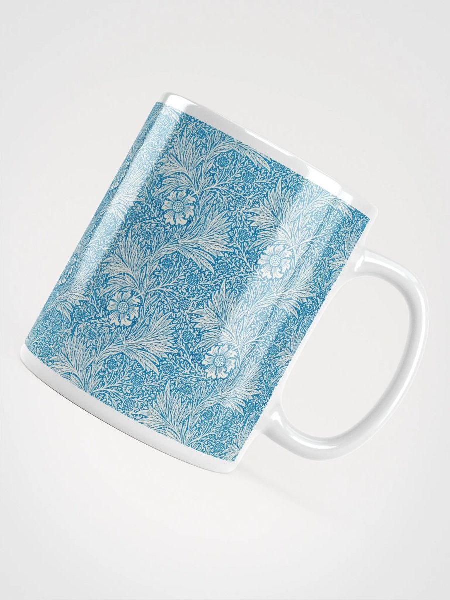 Marigold Pattern White Glossy Mug product image (4)