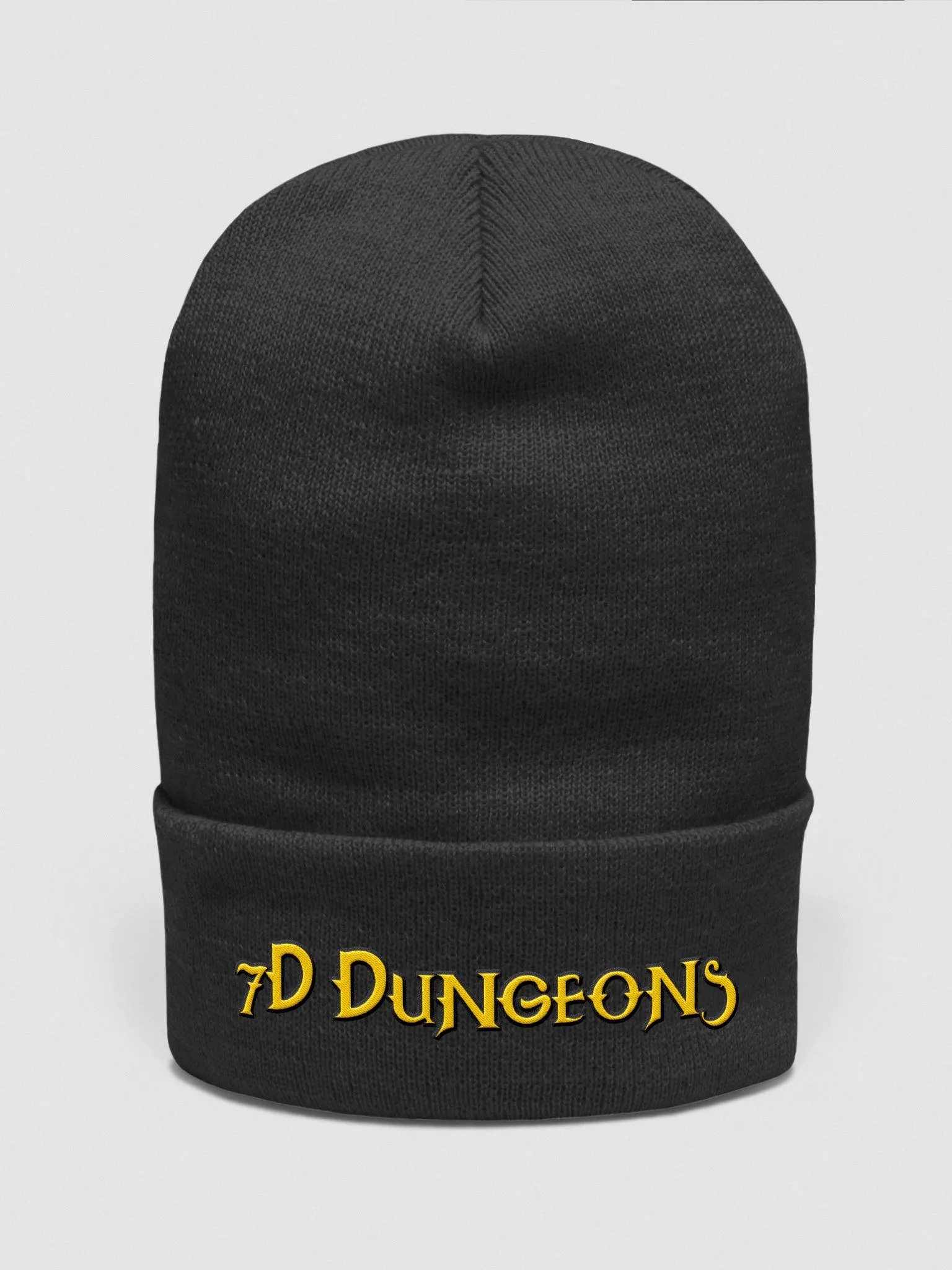 7D Dungeons Cuffed Beanie Cap product image (1)