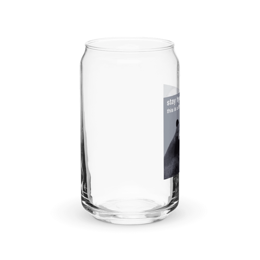 Stay Hydrated Glass Cup product image (5)