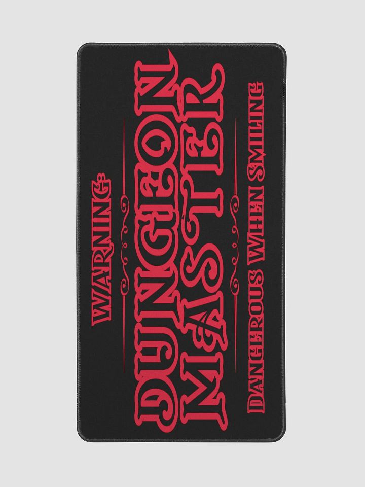 Dungeon Master-Dangerous when smiling Gaming Mat product image (2)