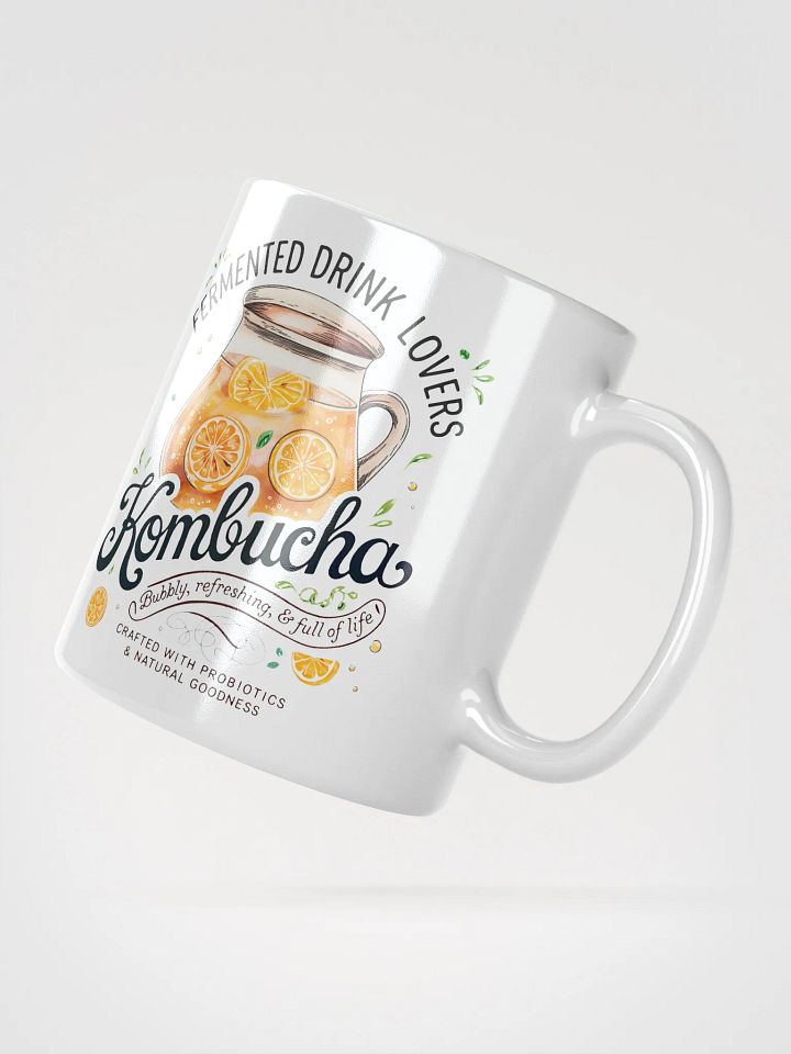 Fermented Drink Lovers White Glossy Mug product image (4)