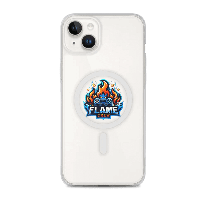 "Flame Crew Gaming" iPhone® MagSafe® Clear Case product image (1)
