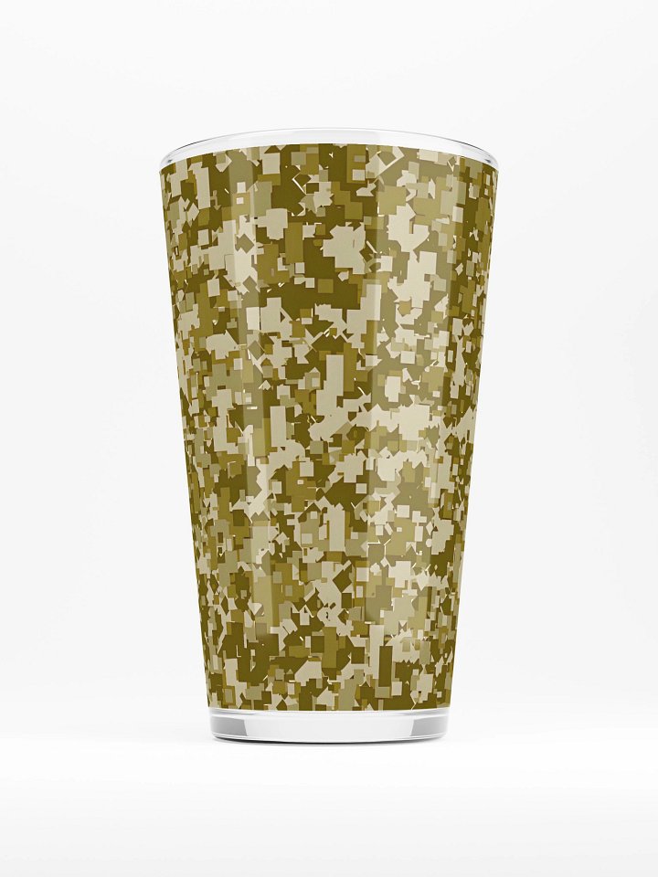 Stealth Camo Shaker Pint Glass product image (1)