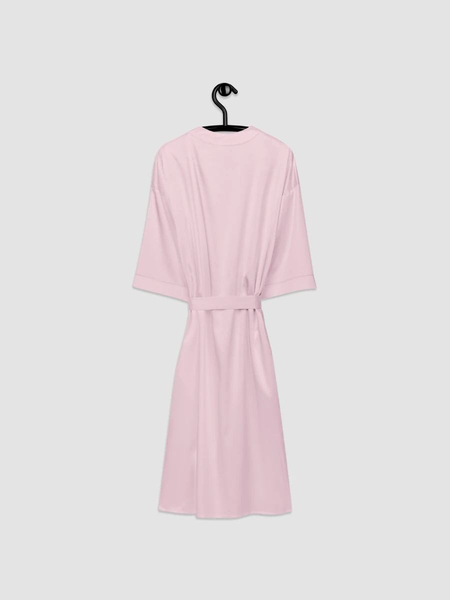 Cancer White on Pink Satin Robe product image (4)